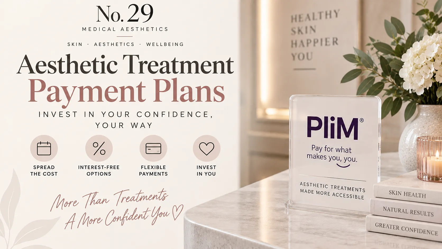 Aesthetic Treatment Payment Plans with PliM